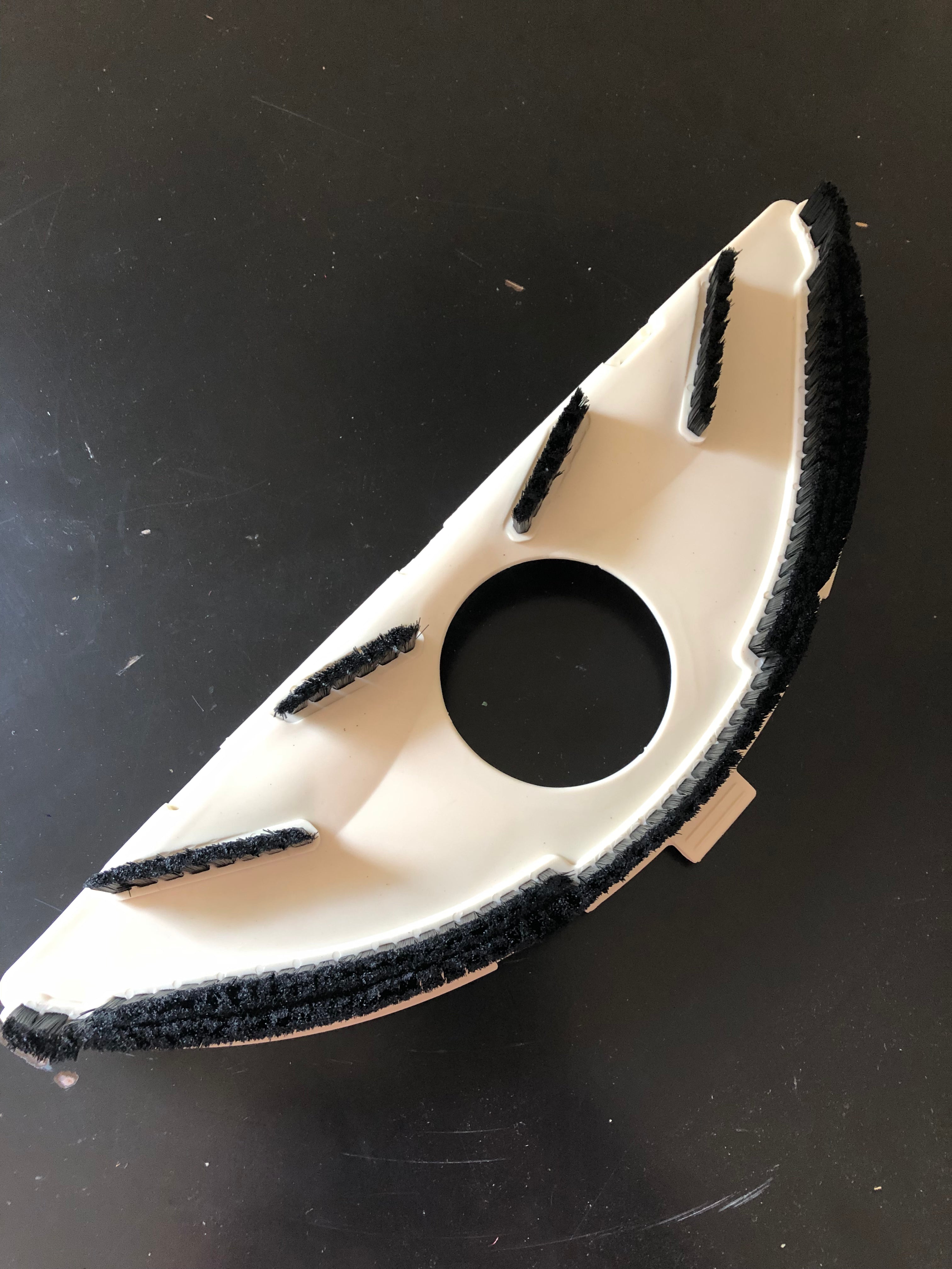 Piastra con Setole HD35 per VK135 / VK136 Folletto – Ricambio Compatibile per Spazzola HD35 / HD36 VORWERK FOLLETTO