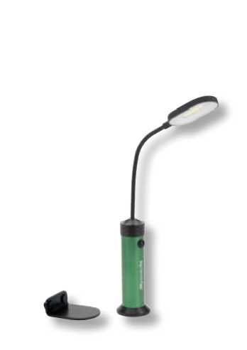 Lampada Flessibile Big Green Egg Per Barbecue - Base Magnetica, Braccio Regolabile, LED (Batterie Incluse)