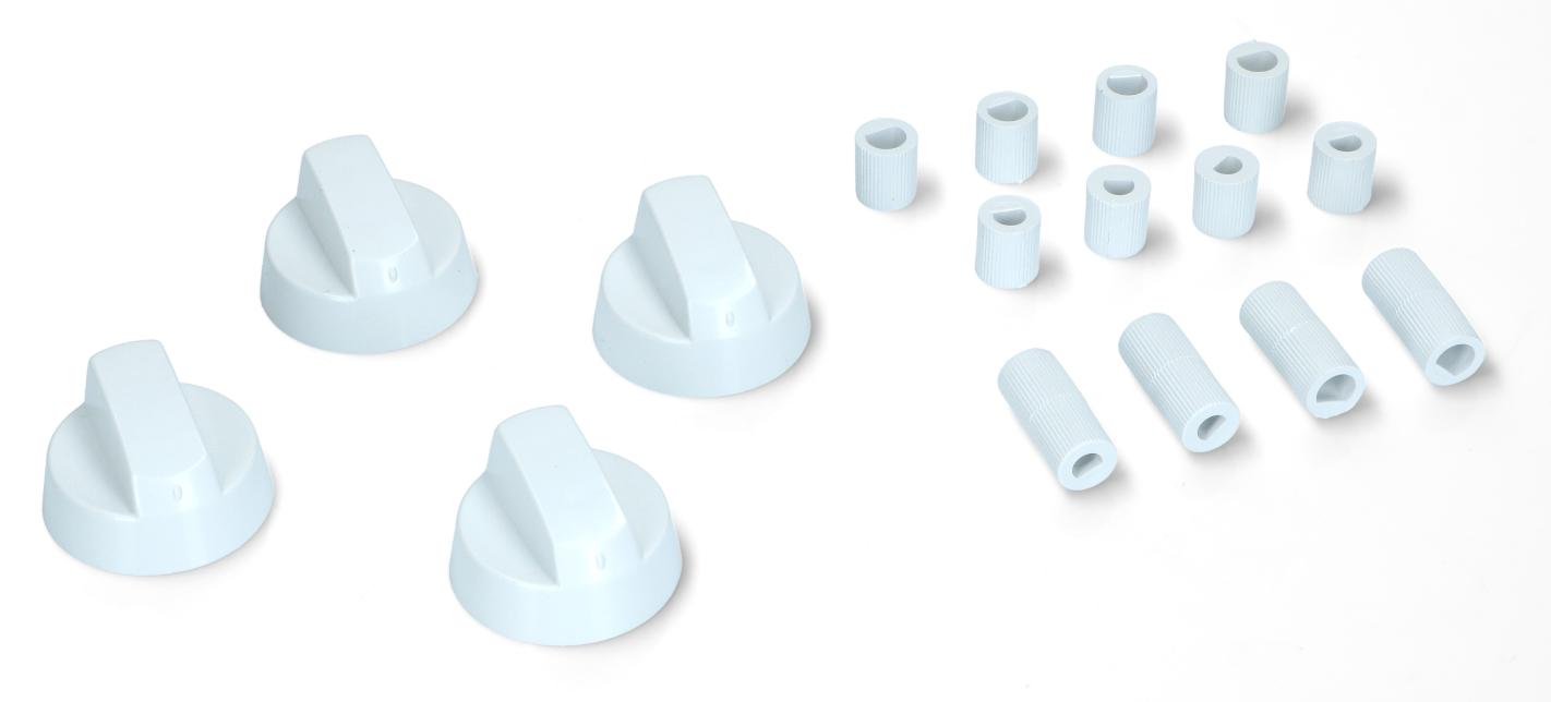 Paya de horno blanco universal con reducciones de kit Skl de 4pz