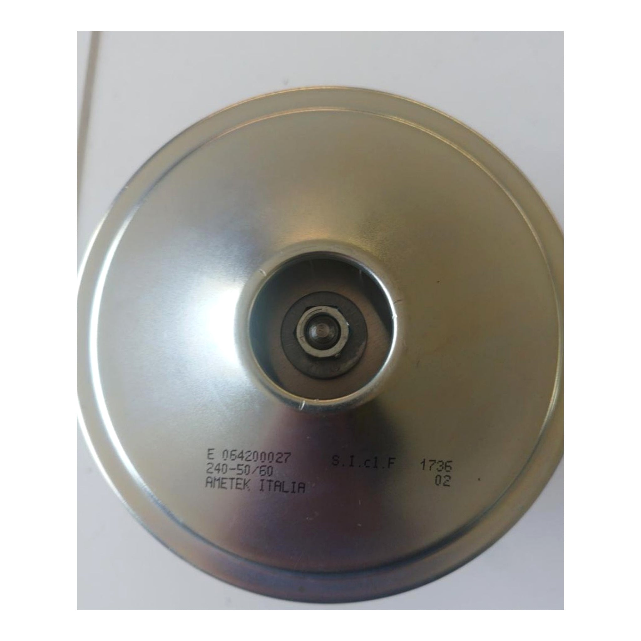 Motore aspirapolvere Ametek 064200027 6110820033 – dettaglio codice e targatura