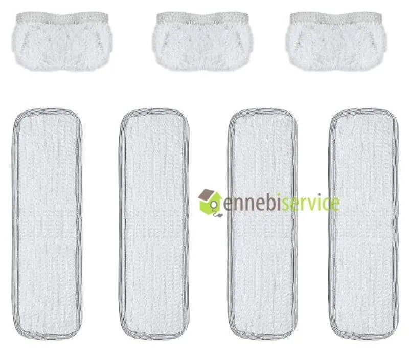 Confezione 4 panni e 6 cuffie Vaporetto comfort 950, pocket, handy Polti POLTI