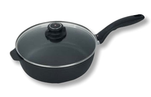 High pan with lid Ø 24cm Swiss Diamond shipping from € 4.99 and free with  expenditure more than € 50 - Ennebiservice