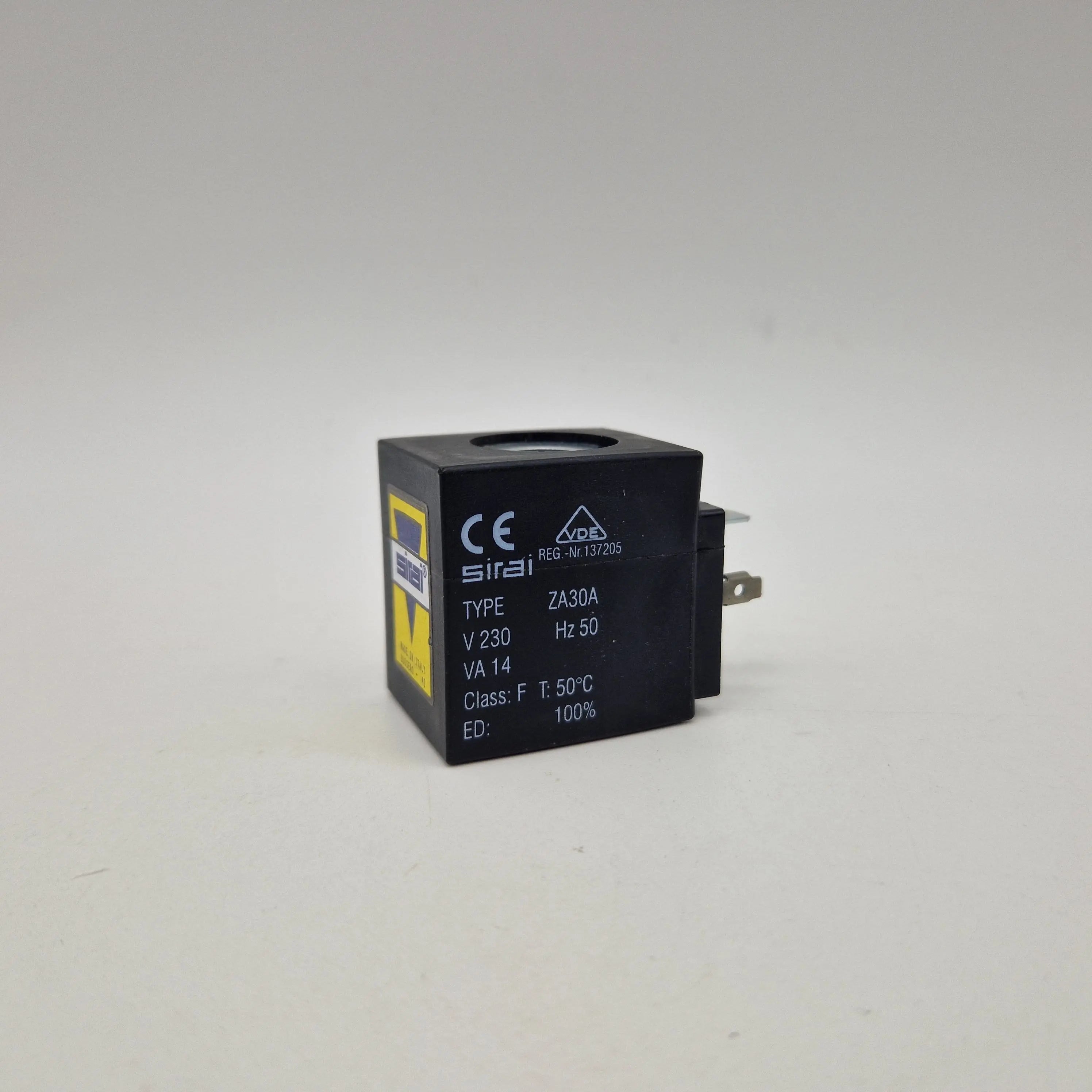Bobina piccola per elettrovalvola SIRAI 230V L180 (ZA30A) Prima Prima