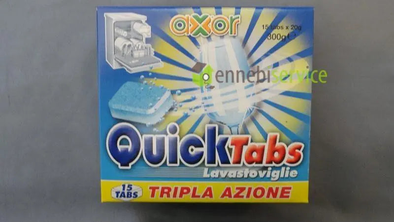 Detergente per lavastoviglie "Quick Tabs" 15 tav Axor AXOR