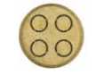 Maccheroni a 4 fori 13 mm. trafile opzionali per torchio pasta con elica Omra OMRA