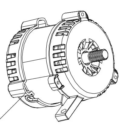Motore h.60 300S cep Dolly (cond. 10 mf) terra per affettatrice Rgv RGV