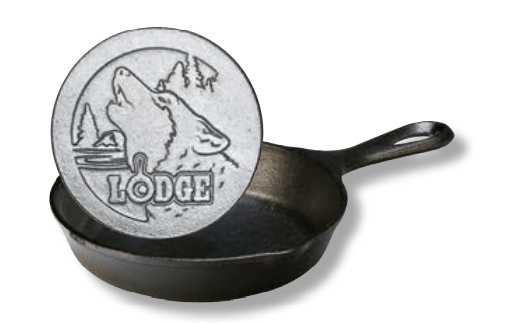 Padella Tonda 16,51 cm Logo Lupo Lodge&Seasoned Lodge&Seasoned