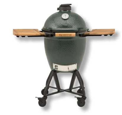 Ripiani in legno lateriali per S Barbecue Big Green Egg Big Green Egg