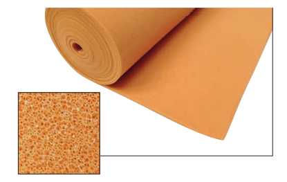 Silicone schiumato giallo spessore 10mm lunghezza 1500mm Soft Prima Prima