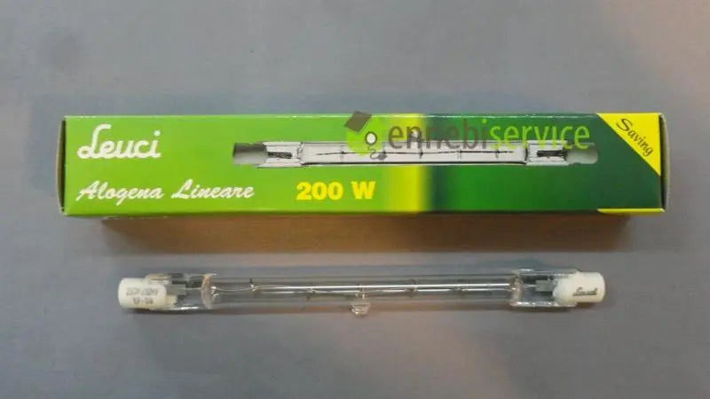 lampada alogena lineare 117mm 200w LEUCI