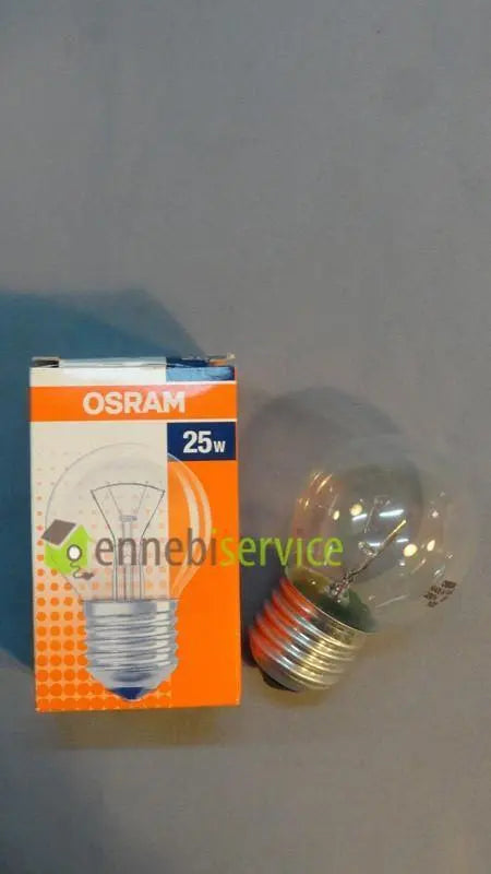 lampadina a sfera piccola chiara e27 25w OSRAM