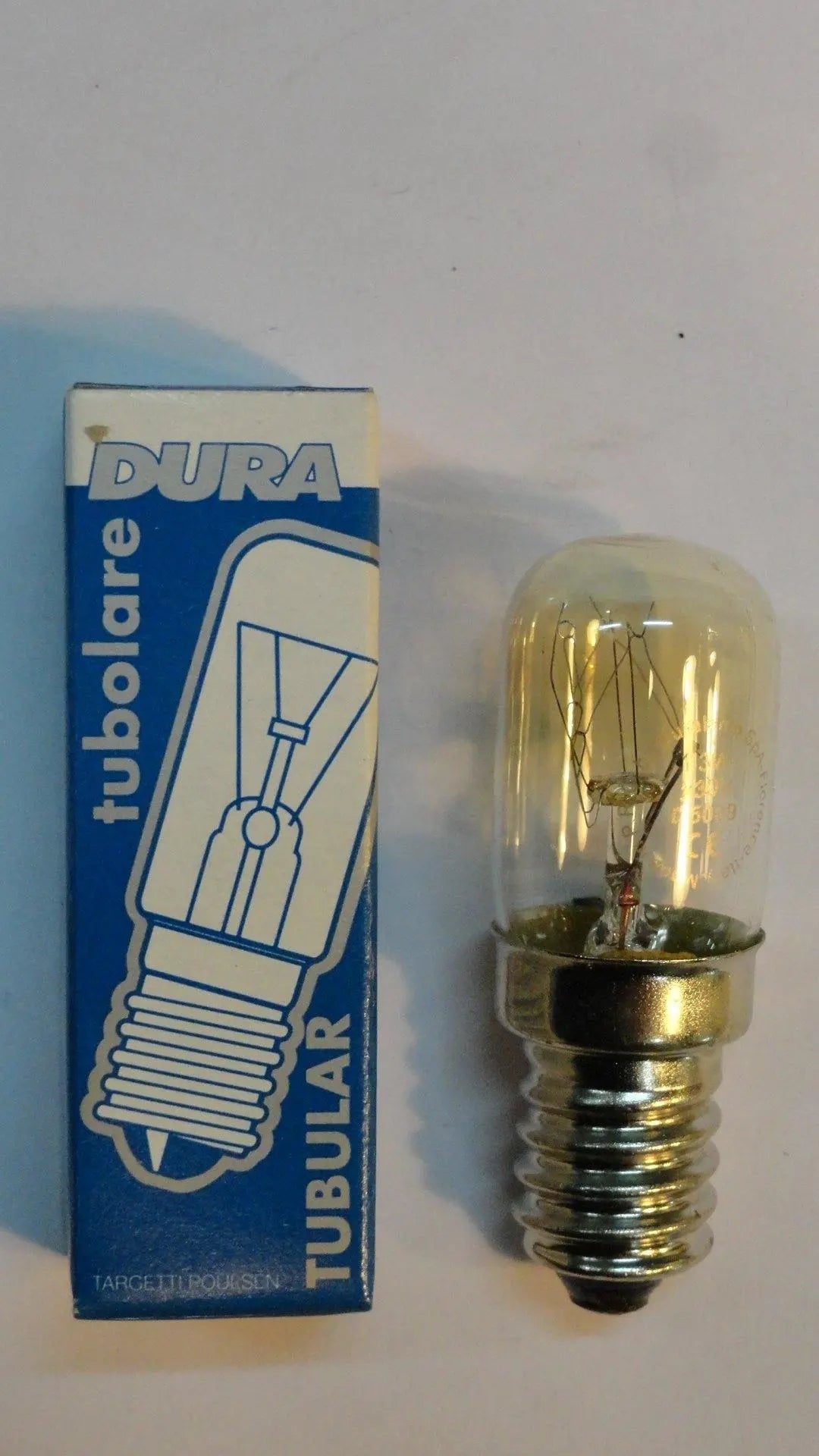 lampadina tubolare 3 candele 12w e14 chiara DURALAMP