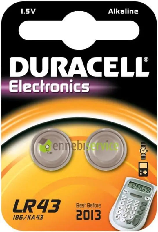 pila electronics lr43 DURACELL