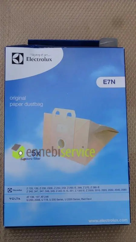 sacchetto originali electrolux e7n-e7 ELECTROLUX