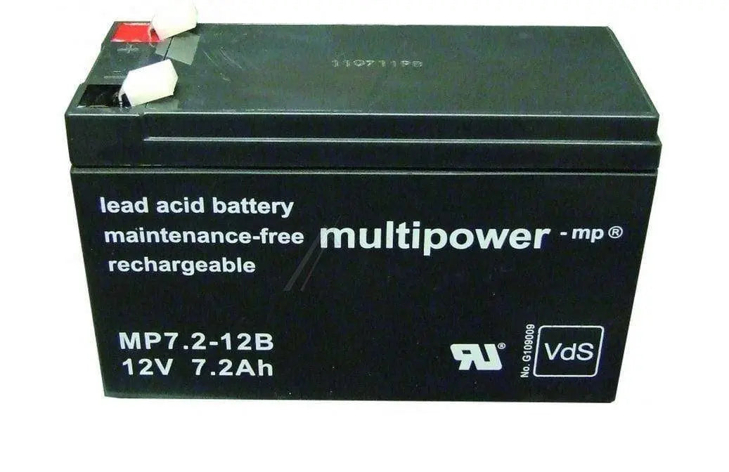 Accumulatore pacco batteria al piombo 12v7,2ah 7200mah ENNEBISERVICE