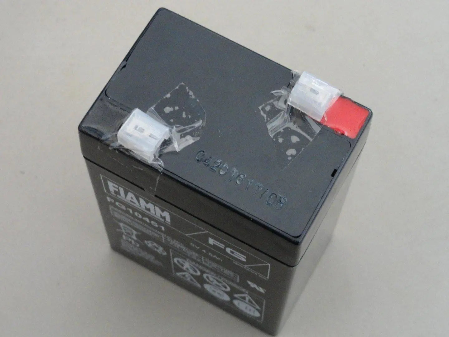 Accumulatore pacco batteria al piombo 6v-4500mah  fiamm FIAMM