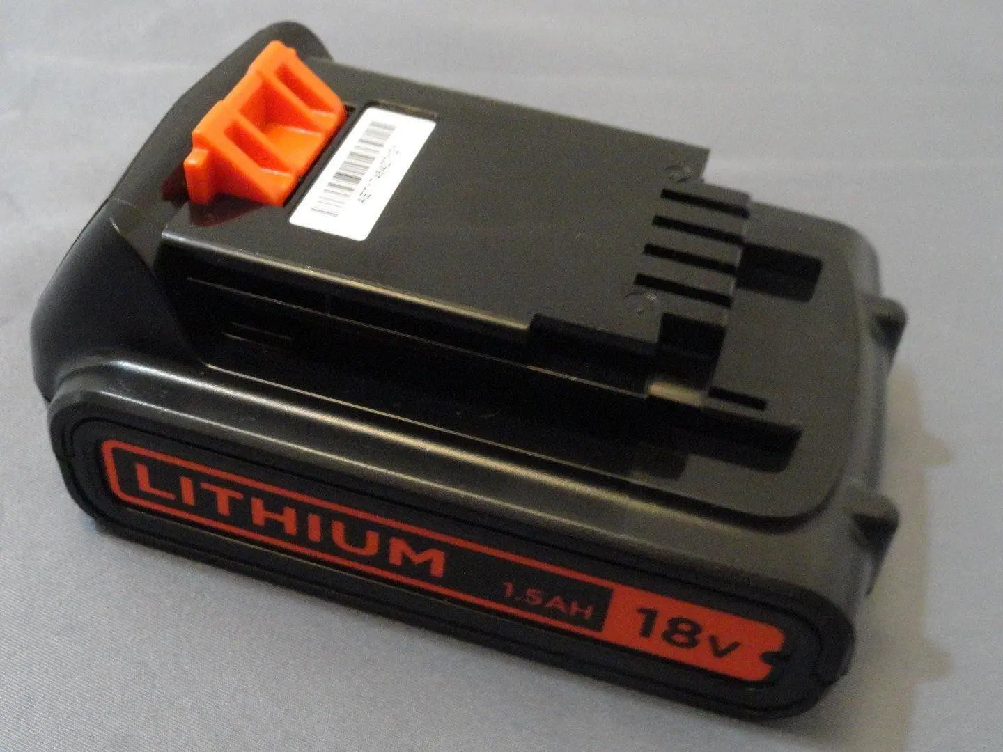 Batteria 18v-1.5ah Litio per trapano senza cavo Black+Decker BL1518 BLACK+DECKER