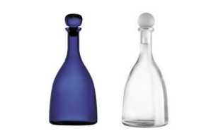 Bottiglia con tappo a sfera - "ACQUA 5 STELLE" trasparente Italbedis Italbedis