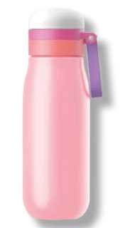 Bottles sono bottiglie in acciaio inox per ragazzi colore rosa ZOKU ZOKU