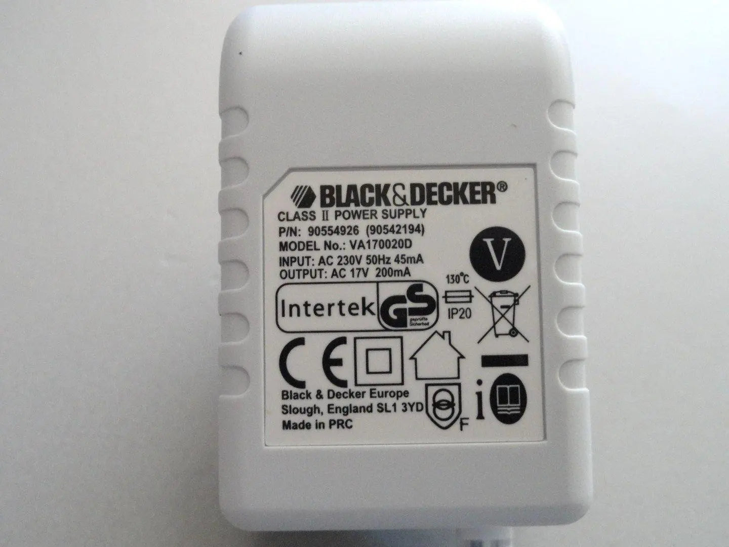 Caricabatteria aspirapolvere Black+Decker PD1200 BLACK+DECKER