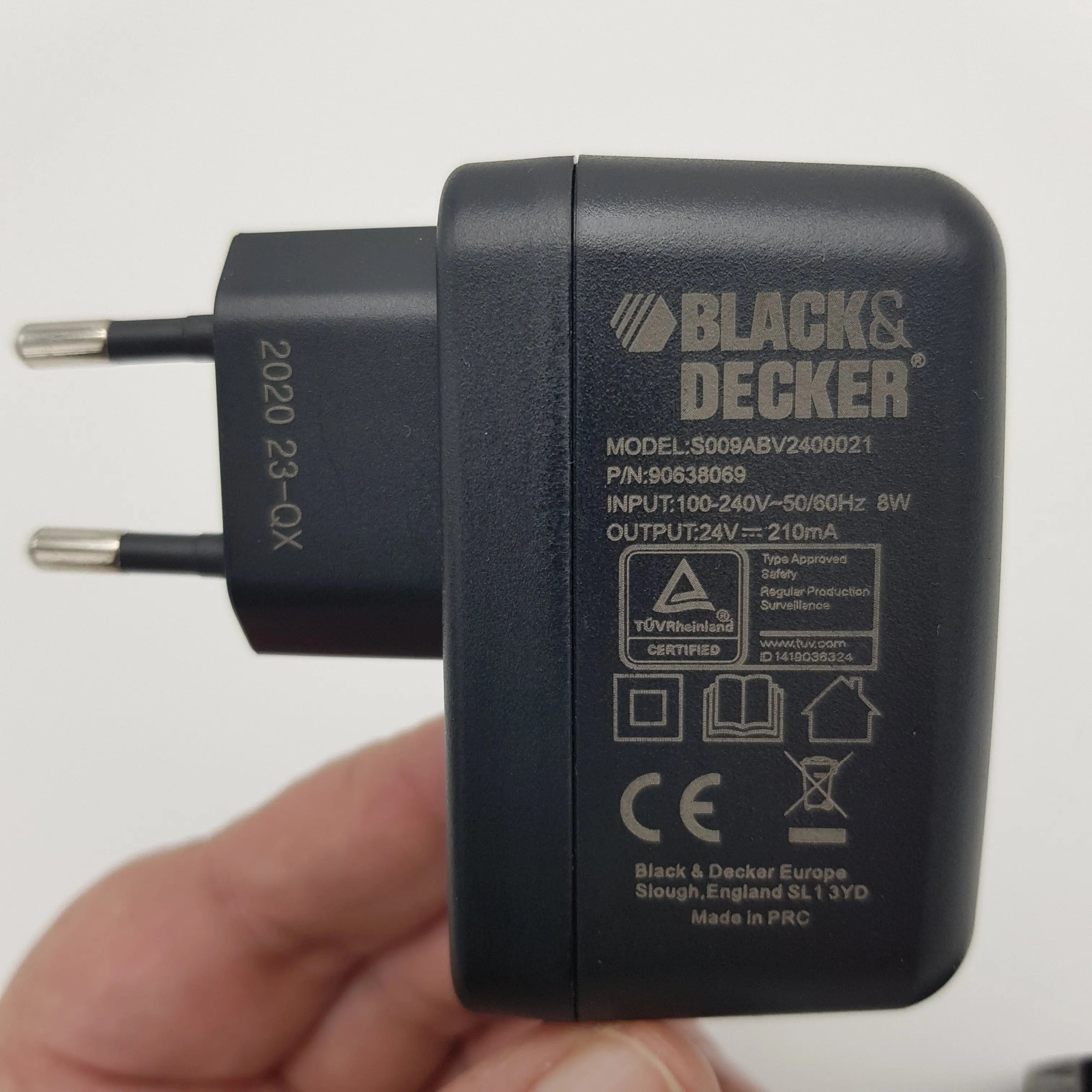 Caricabatterie per batteria estraibile Black+Decker per trapano BL188 BLACK+DECKER