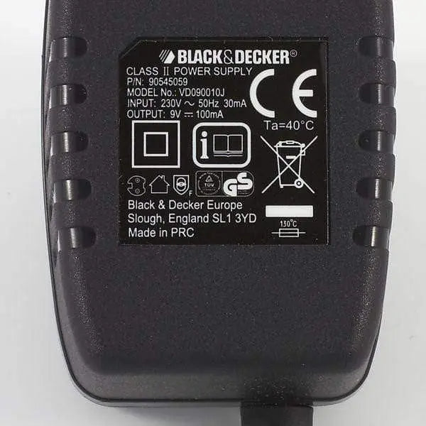 Cavo alimentazione Caricabatteria avvitatore elettrico Black+Decker CSL200 BLACK+DECKER