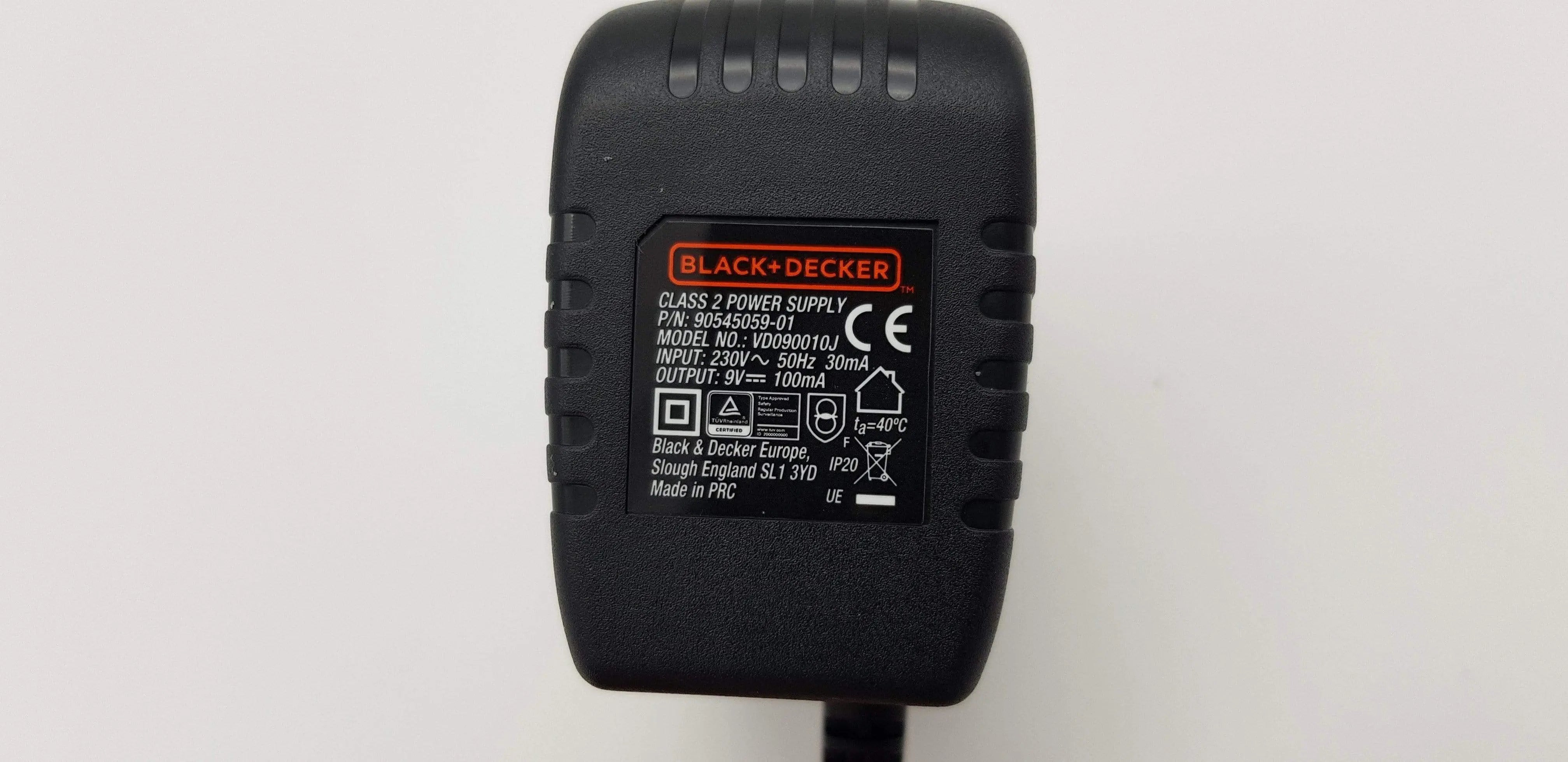 Power cable charger for Black Decker KC460LN screwdriver