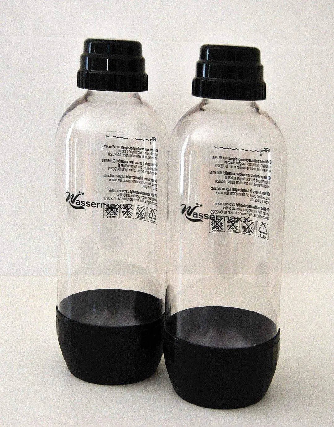 Confezione 2 bottiglie per gasatore Wassermax attacco baionetta WASSERMAX