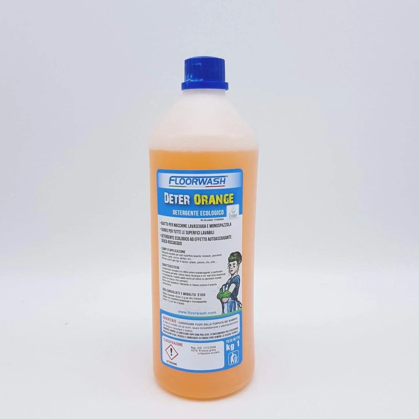 Detergente "Deter Fresh" orange per macchina lavapavimenti Floorwash 1lt FLOORWASH