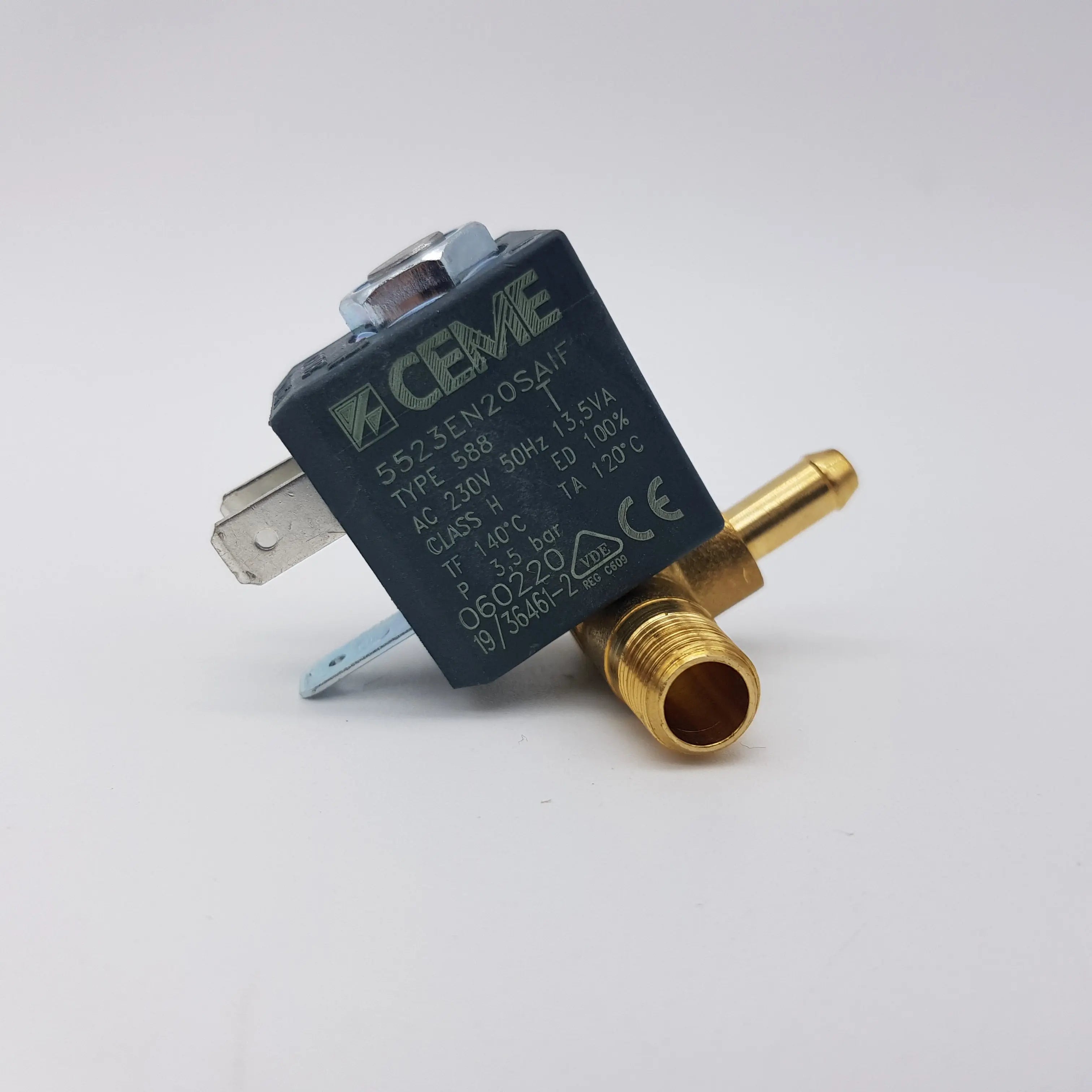 Elettrovalvola vapore CEME angolo 1/8 230V (5523) Ø 2mm Prima Prima