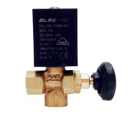 Elettrovalvola vapore OLAB con regolazione 1/4 24V (7000) Ø 2,8mm Prima Prima