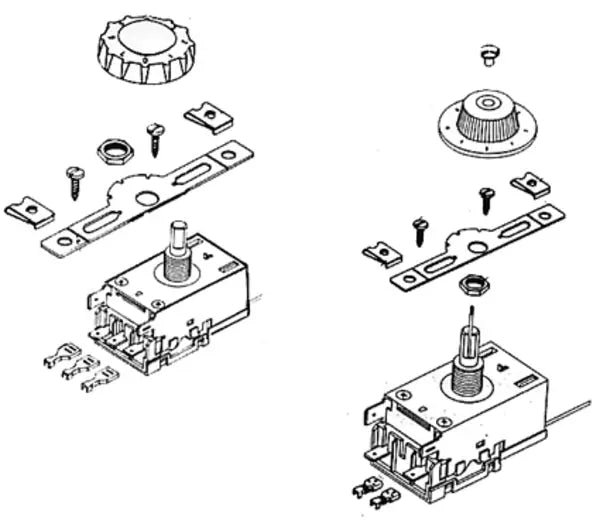 Termostato universale vc1 frigorifero 216FR04 UNIVERSALE